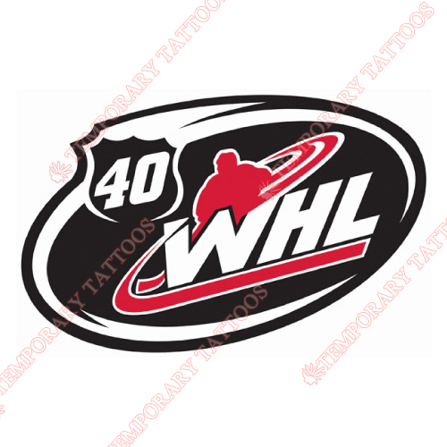 Western Hockey League Customize Temporary Tattoos Stickers NO.7567